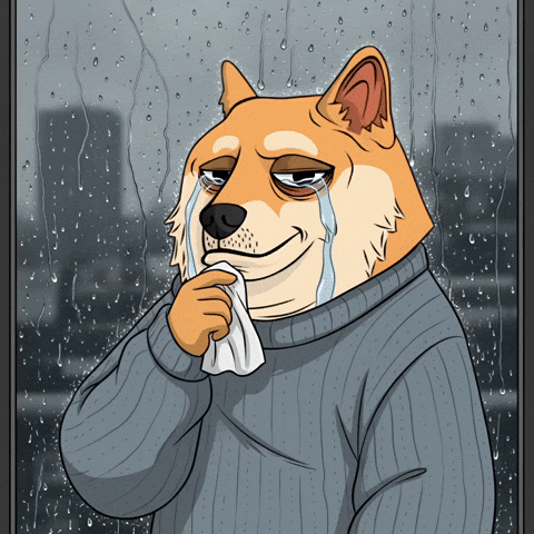 Sad Shiba Inu GIF by Doge Pound