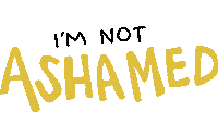 Unashamed Sticker by Hope Singapore