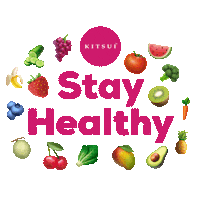 Health Stay Healthy Sticker by Kitsui