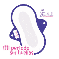 femelinda toallas menstrual pads ecolokos cloth pads Sticker