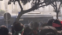 Security Forces Attempt to Disperse Algiers Presidential Protest