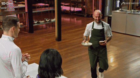 Dessert John GIF by MasterChefAU