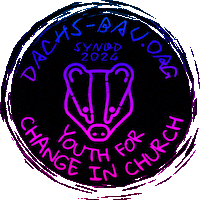 Juse-so youth4changeinchurch synode24 dachs-bau-rom Sticker