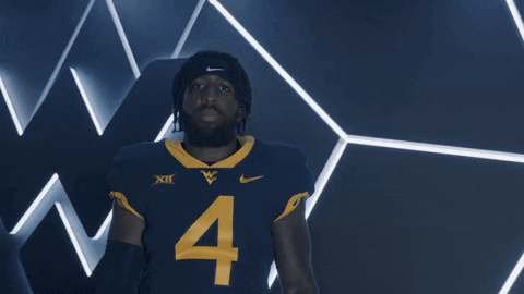 Confused College Football GIF by WVU Sports