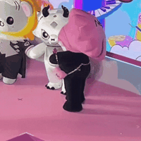 Mascot Dragging GIF