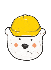 Polar Bear Diy Sticker by Rhiannon Kate