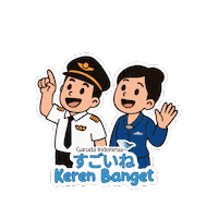 Garudajapan Sticker by GarudaIndonesia