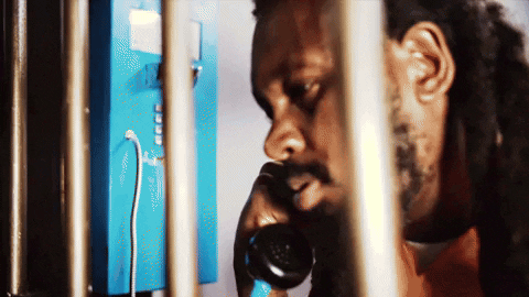 Holding Phone Call GIF