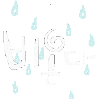 Rain Raining Sticker