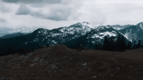 Snowy Mountain GIF by Jan Metternich
