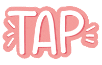 Pink Tap Sticker