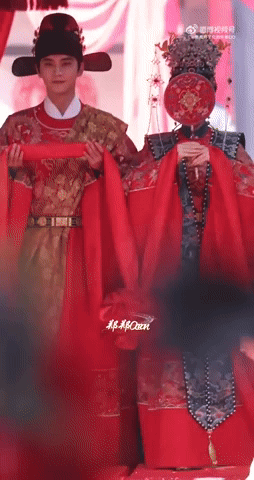 Свадебные образы Сун Цзу Эр и Чэнь Синь Хая на съёмках дорамы «Кузен Ваньфу» 7 Свадебные образы Сун Цзу Эр и Чэнь Синь Хая на съёмках дорамы «Кузен Ваньфу»