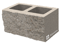 bloques cinderblock Sticker by Tensolite