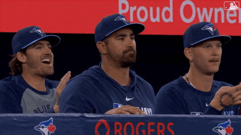 Major League Baseball Applause GIF by Toronto Blue Jays