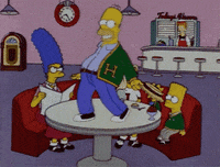 Happy Homer Simpson GIF