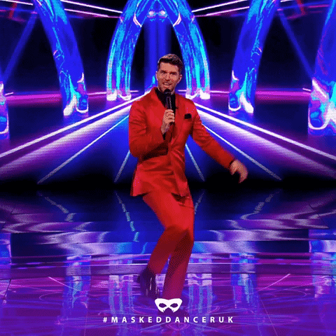 Happy Dance GIF by The Masked Singer UK & The Masked Dancer UK