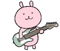 Happy うさぎ Sticker