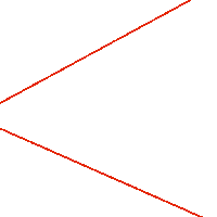 Less Than Arrow Sticker