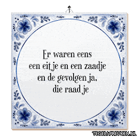 Wonder Ei Sticker by Tegelspreuken.nl