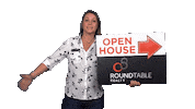 Open House Sticker by Round Table Realty