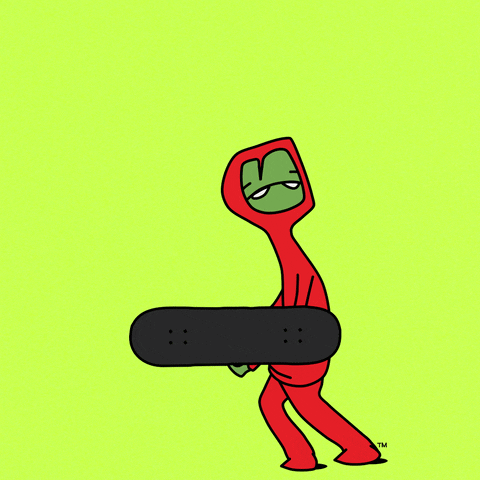 Skateboard Board GIF by Cartoon03