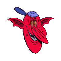 Wink Monster Sticker
