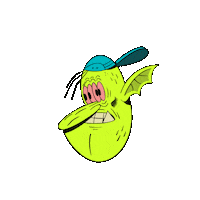 Scared Fun Sticker
