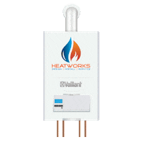 heatworksplumbing plumbing heating vaillant heatworks Sticker