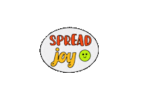 Spread Joy Sticker by Joy Design
