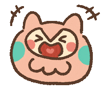 Happy Laugh Sticker by wuwu illustration