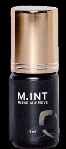 mint_lashes giphygifmaker giphyattribution clearadhesive mintclear GIF