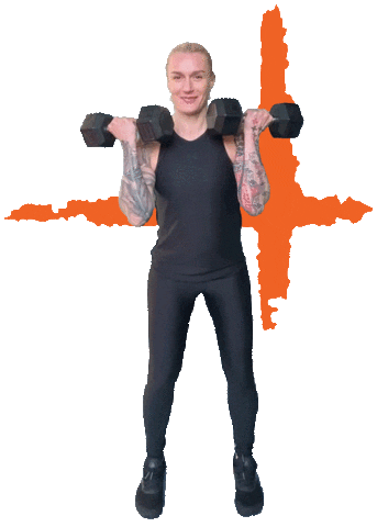 sara_ventura giphyupload fitness gym training Sticker