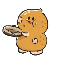 Peanut Nomoney Sticker