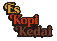 Es Kopi Sticker by Kedai - Sedjak 2019