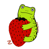 New Post Frog Sticker