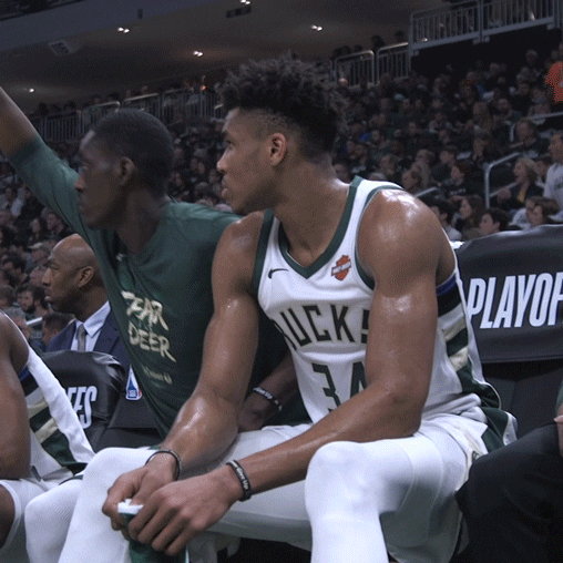 nba playoffs GIF by Milwaukee Bucks