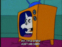 Season 4 Watching Tv GIF by The Simpsons