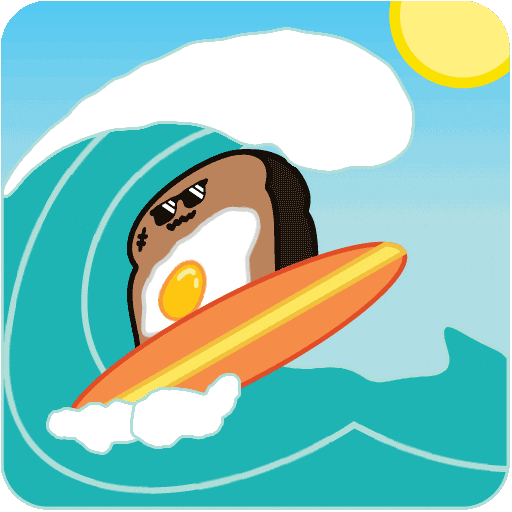 Fun Beach GIF by Tasty Toastys