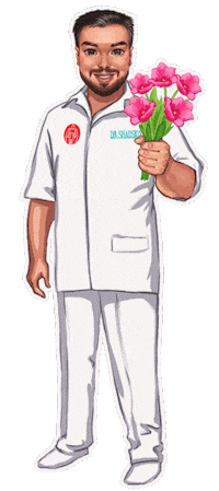 Doctor Цветы Sticker by Oleg Shadskiy