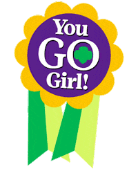 Empower Way To Go Sticker by Girl Scouts