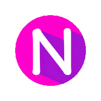 Pink Abc Sticker