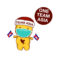 Team Asia Fgr Sticker by Forever Living Products (M) Sdn Bhd
