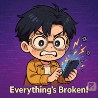 Frustrated Glitch GIF by Persona