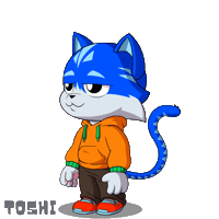 Awkward Move On Sticker by Toshithecat