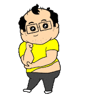 Man どうしよう Sticker