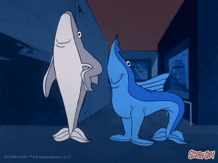 Cartoon Shark GIF by Scooby-Doo