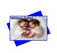 Welcome Baby Sticker