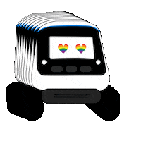 Proud Love Is Love Sticker by Kiwibot
