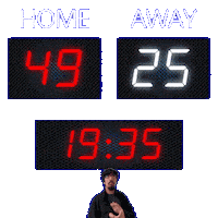 25 Away Sticker