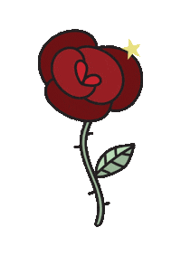 Flower Rose Sticker by Giobi